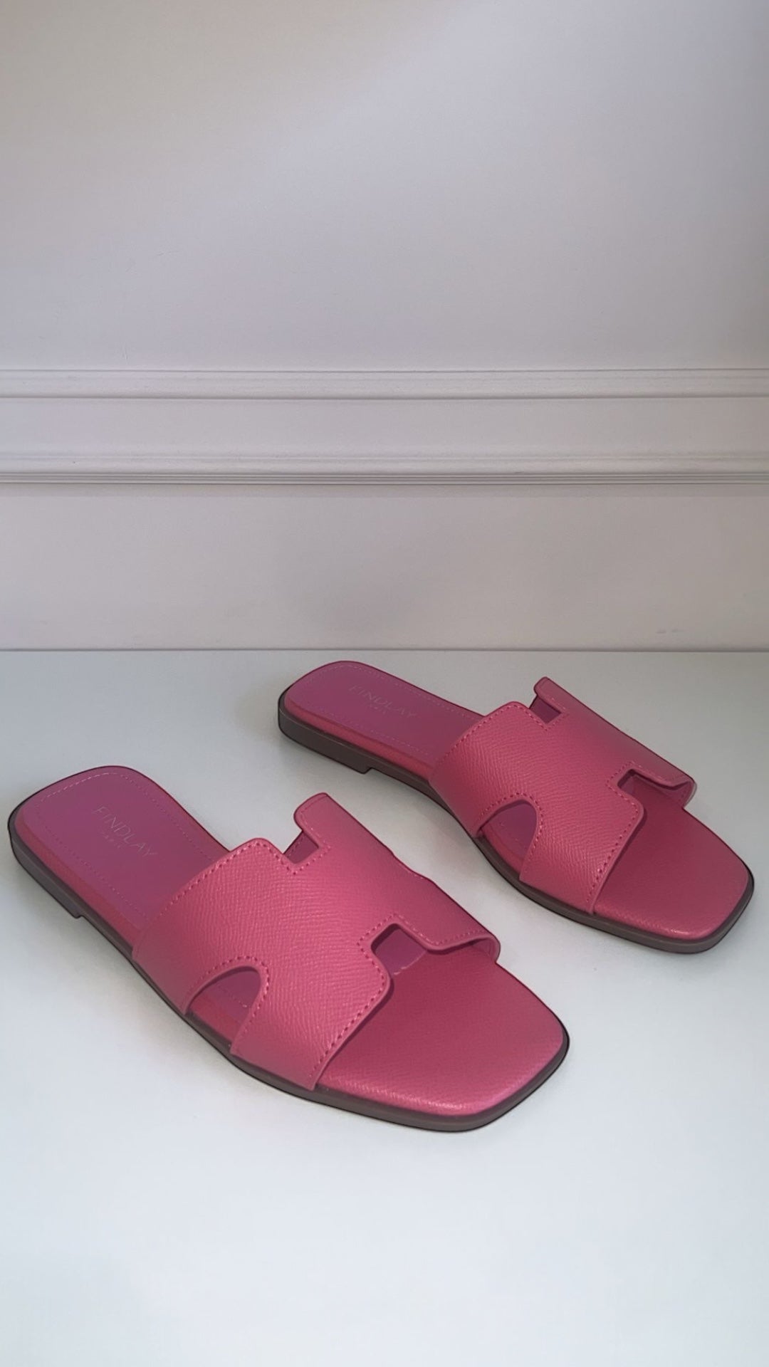 ABORABLE Ciabatte Fucsia