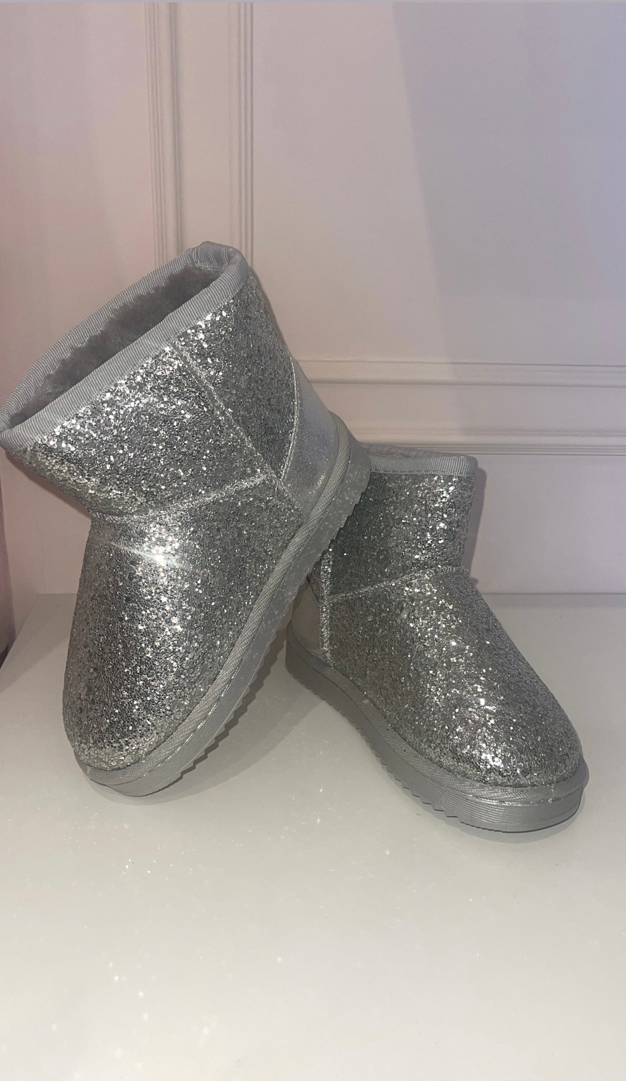 Ugly / stivaletti con paillettes