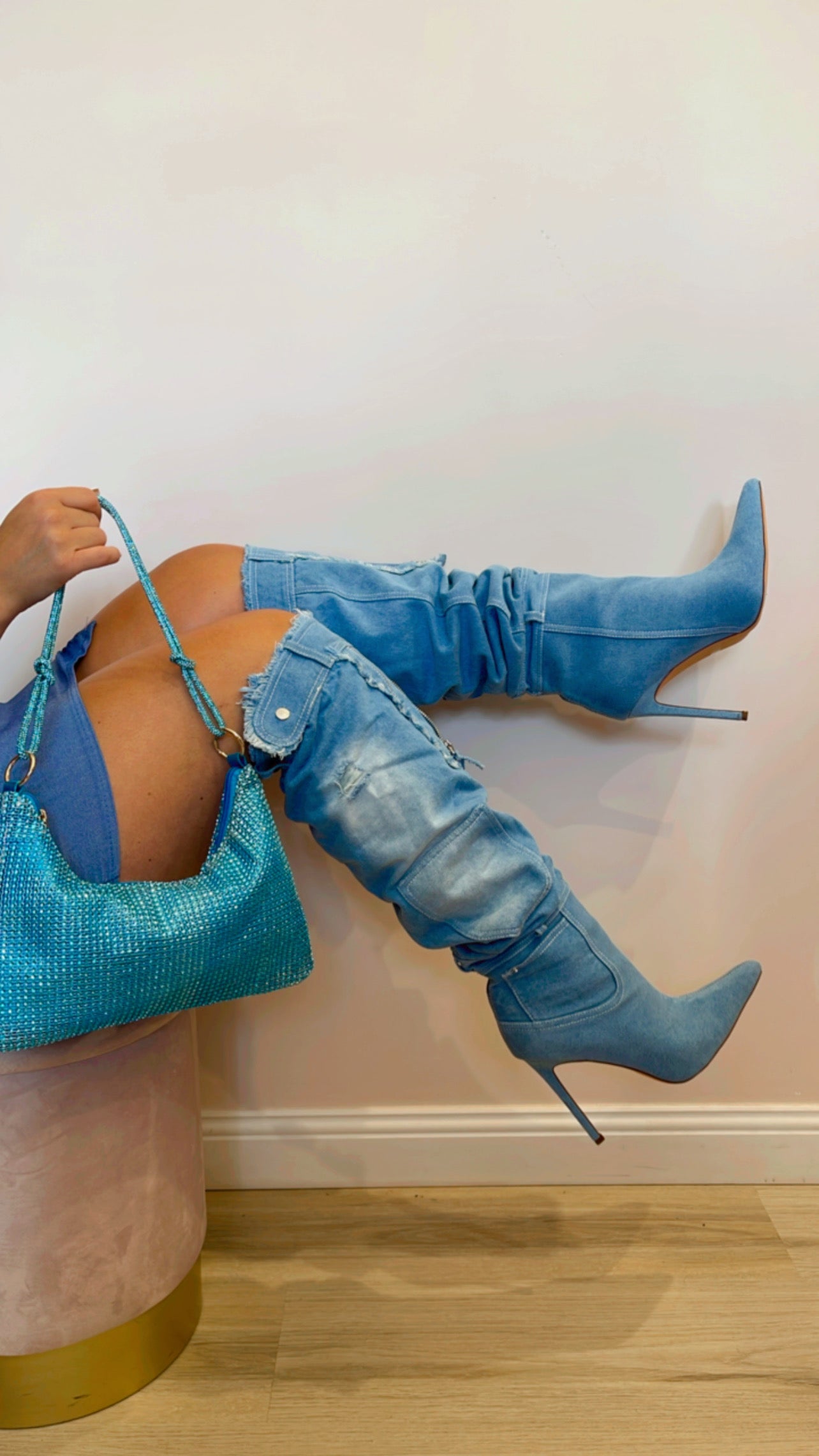 DESIA stivale in Denim