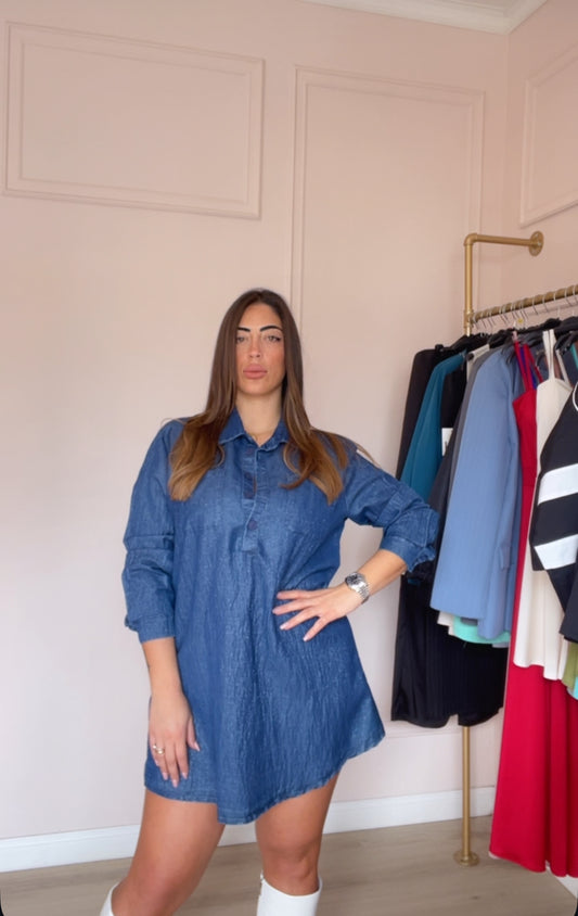 Vestito in Jersey brillantinato